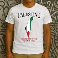 Free Palestine From The River To The Sea T-Shirt thumb 3