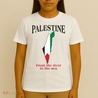 Free Palestine From The River To The Sea T-Shirt thumb 4