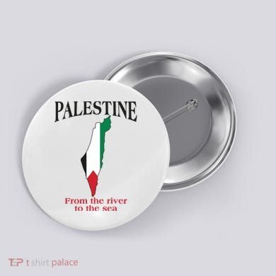 Free Palestine From The River To The Sea Button