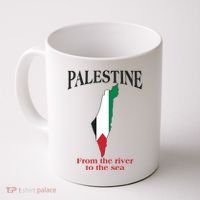 Free Palestine From The River To The Sea Coffee Mug thumb 0