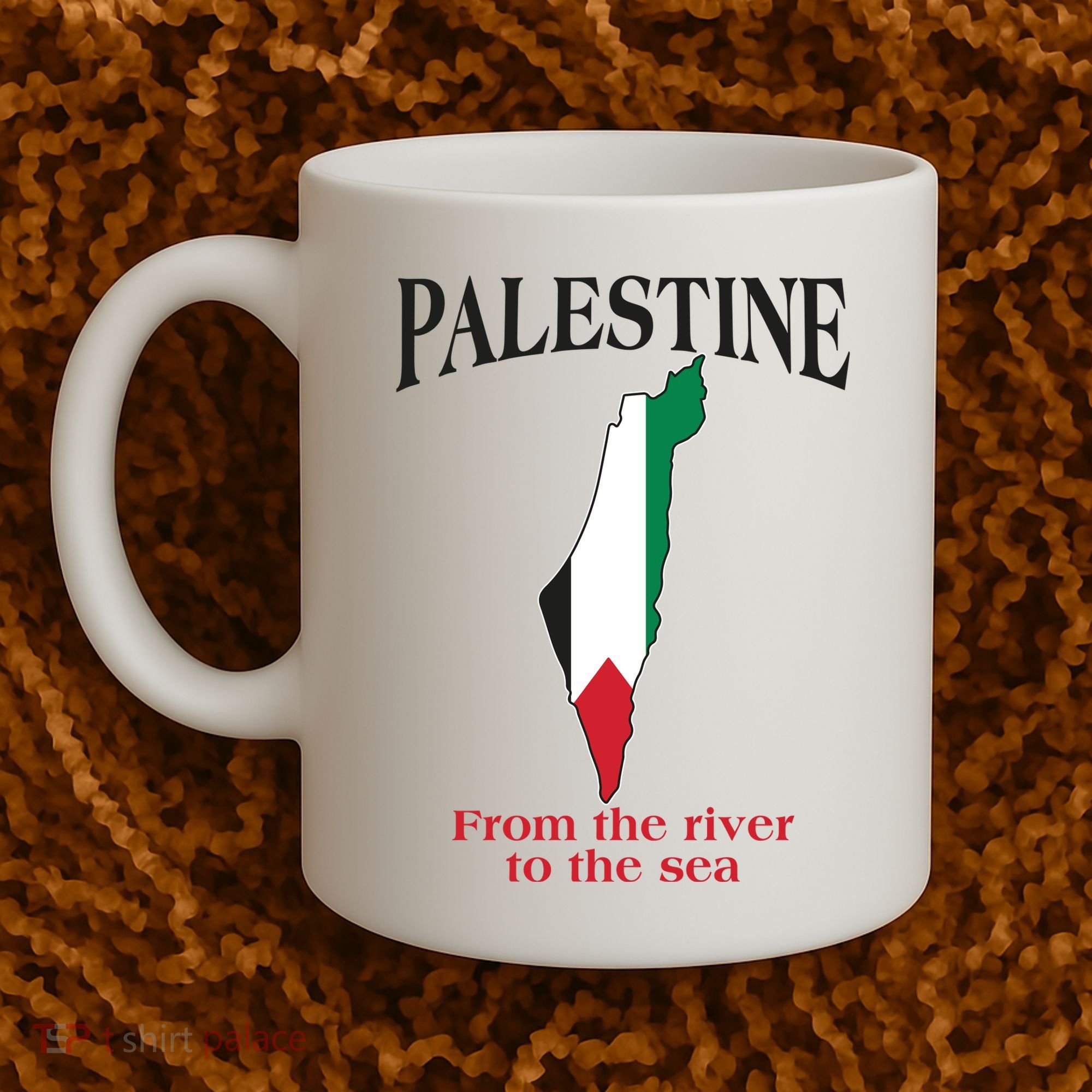 Free Palestine From The River To The Sea Coffee Mug