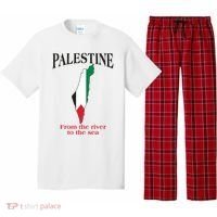 Free Palestine From The River To The Sea Pajama Set thumb 0