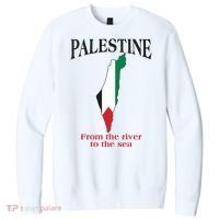 Free Palestine From The River To The Sea V.I.T. Fleece Crew Sweatshirt thumb 0