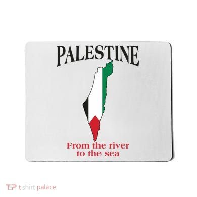 Free Palestine From The River To The Sea Mousepad