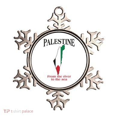 Free Palestine From The River To The Sea Ornament