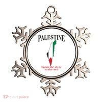 Free Palestine From The River To The Sea Ornament thumb 0