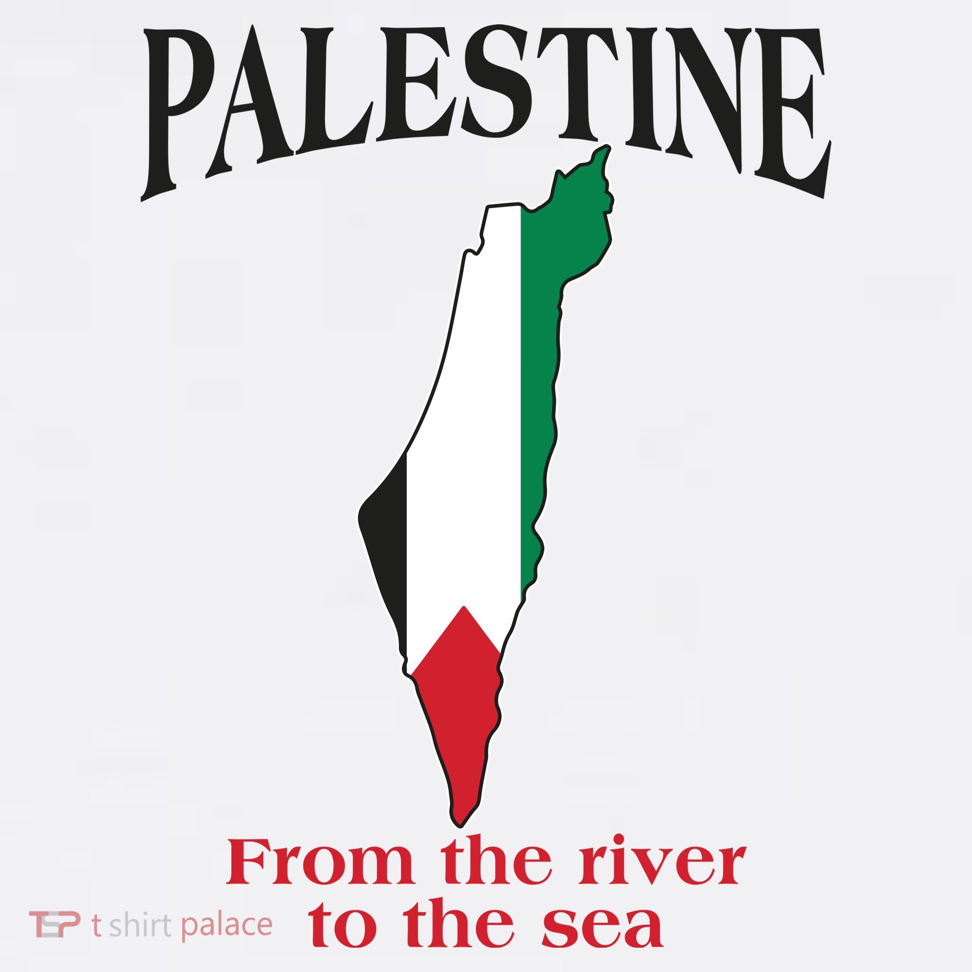Free Palestine From The River To The Sea Women's Tank Top