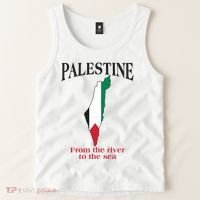 Free Palestine From The River To The Sea Tank Top thumb 2