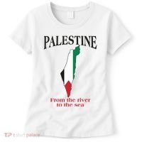 Free Palestine From The River To The Sea Women's T-Shirt thumb 0