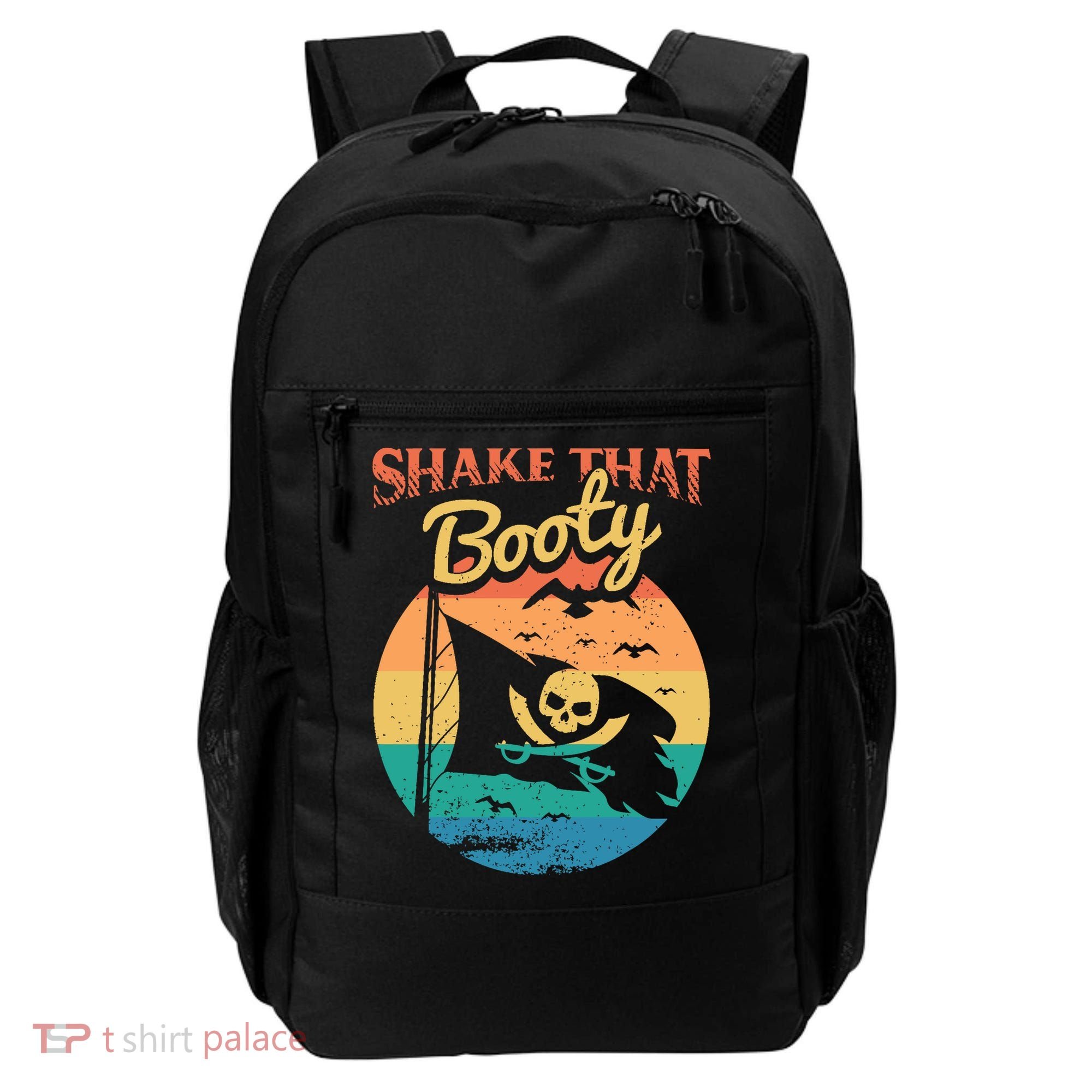 Funny Pirate Freebooter Buccaneer Caribbean Adventure Backpack