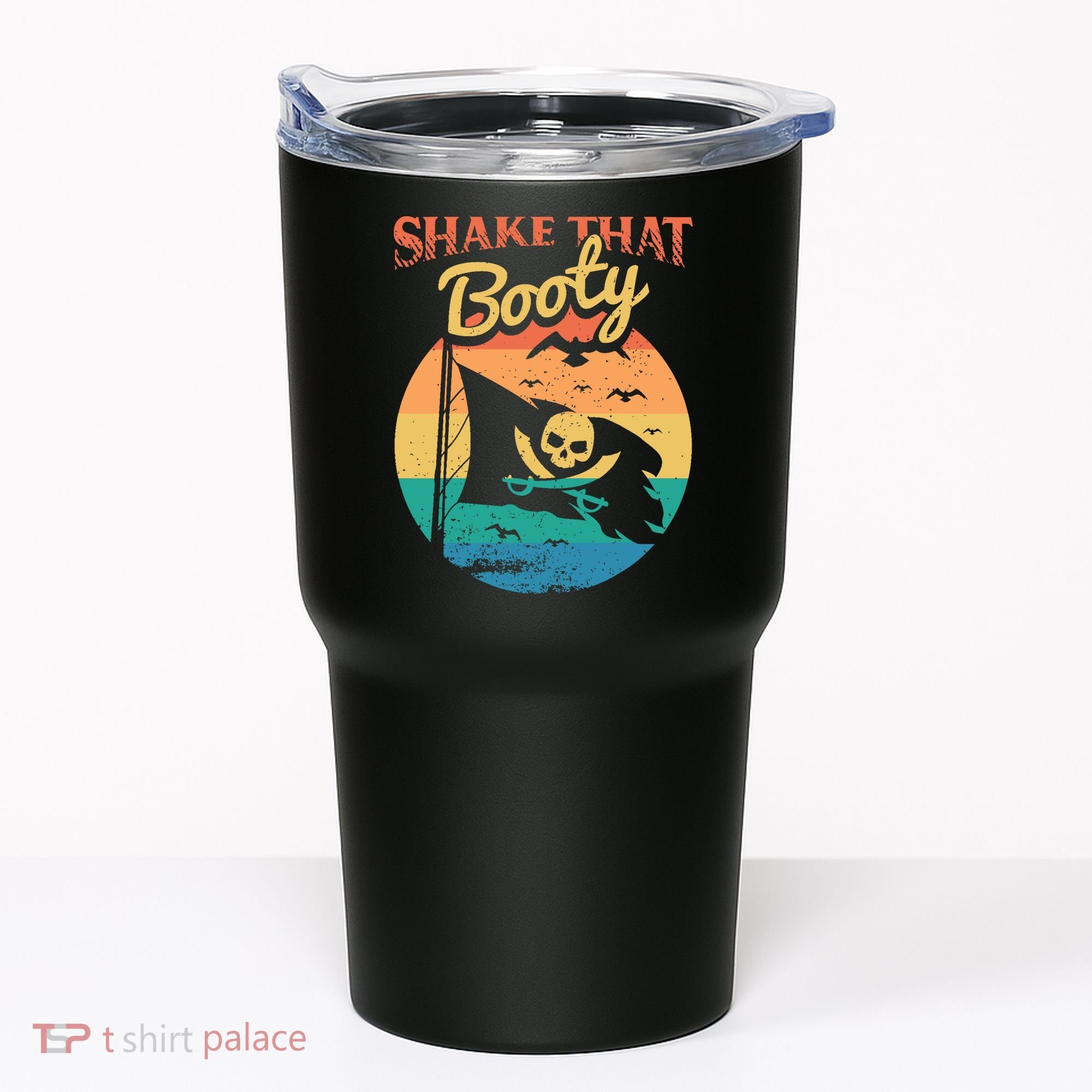 Funny Pirate Freebooter Buccaneer Caribbean Adventure Tumbler