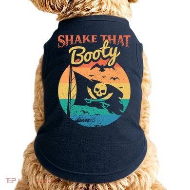 Funny Pirate Freebooter Buccaneer Caribbean Adventure Doggie Tank