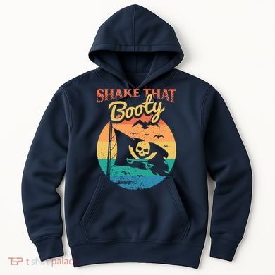 Funny Pirate Freebooter Buccaneer Caribbean Adventure Hoodie