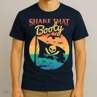 Funny Pirate Freebooter Buccaneer Caribbean Adventure T-Shirt thumb 3