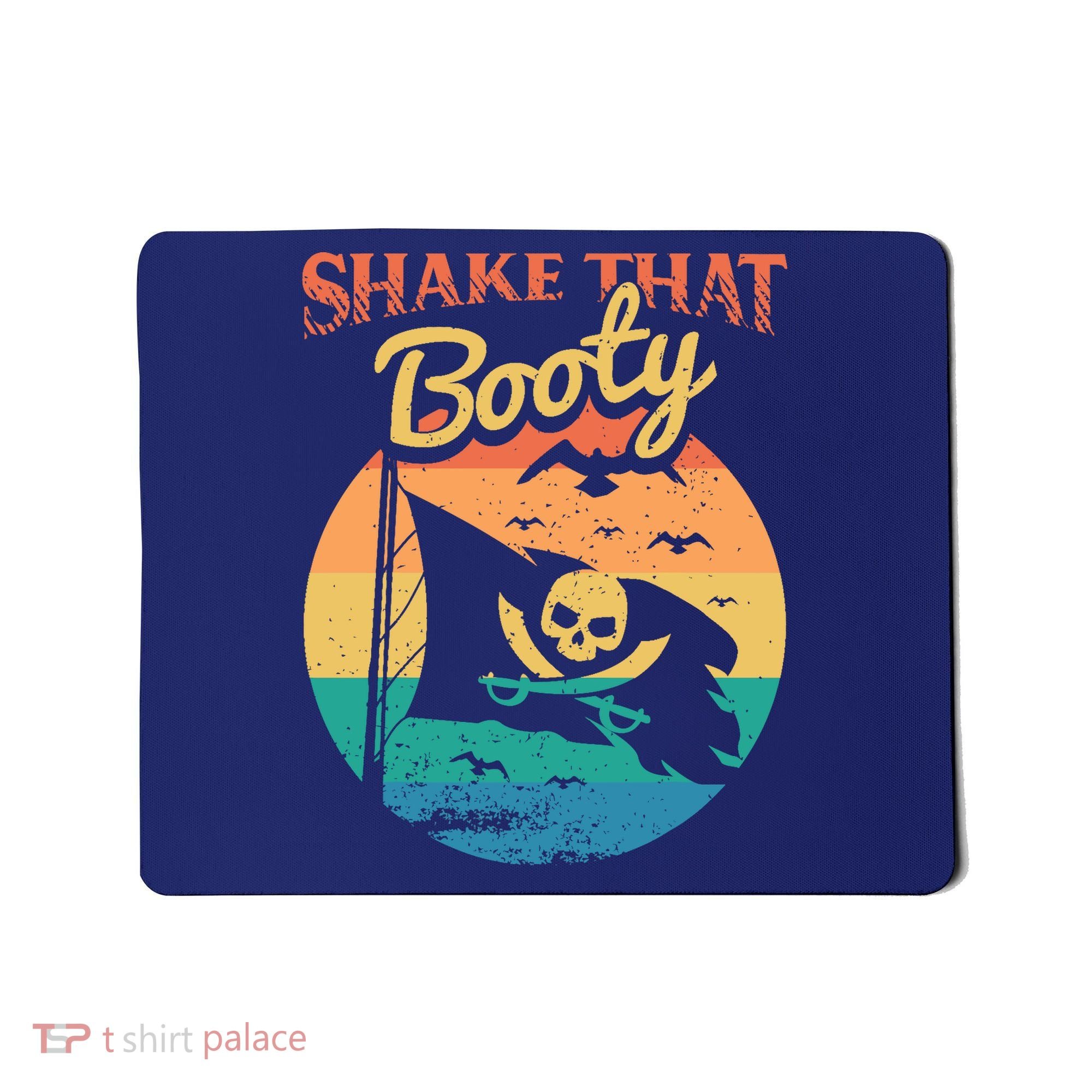 Funny Pirate Freebooter Buccaneer Caribbean Adventure Mousepad