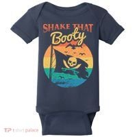 Funny Pirate Freebooter Buccaneer Caribbean Adventure Baby Bodysuit thumb 0