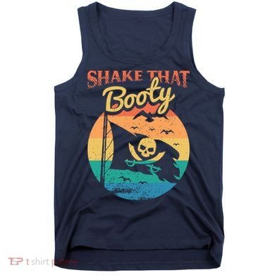 Funny Pirate Freebooter Buccaneer Caribbean Adventure Tank Top