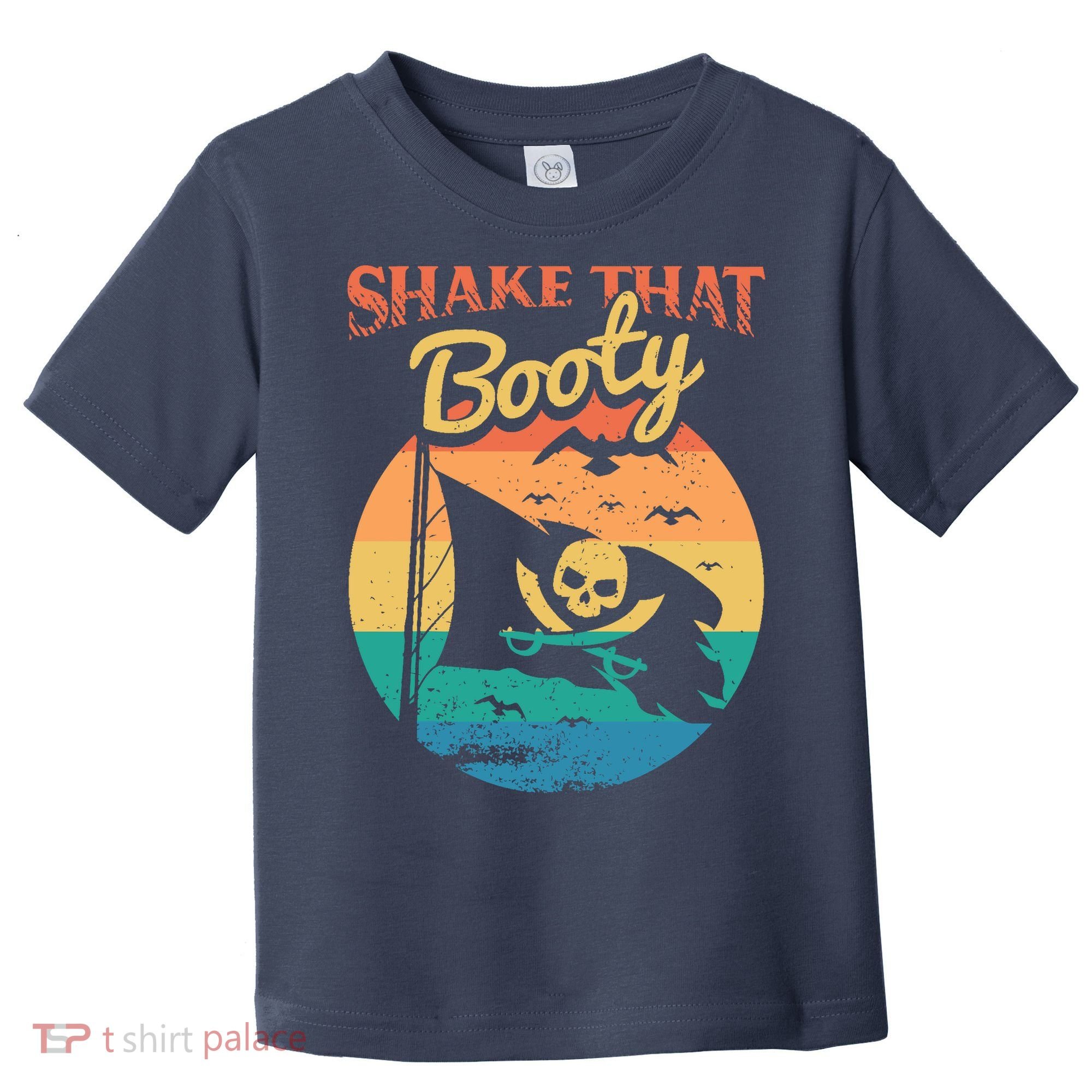 Funny Pirate Freebooter Buccaneer Caribbean Adventure Toddler T-Shirt