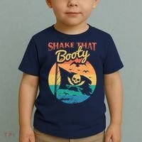 Funny Pirate Freebooter Buccaneer Caribbean Adventure Toddler T-Shirt thumb 2