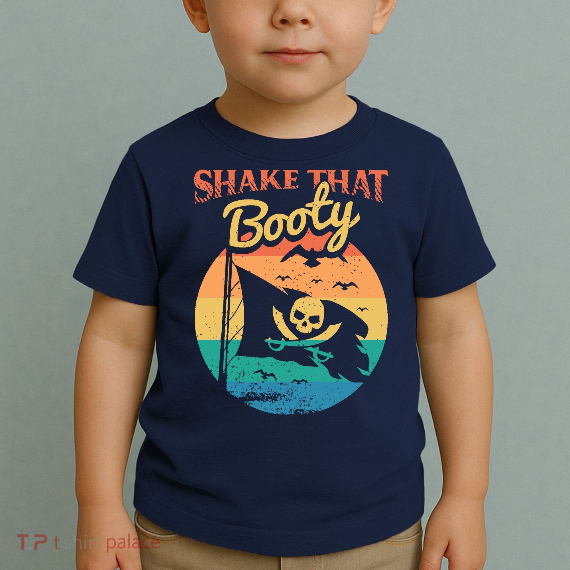 Funny Pirate Freebooter Buccaneer Caribbean Adventure Toddler T-Shirt