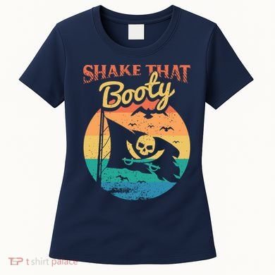 Funny Pirate Freebooter Buccaneer Caribbean Adventure Women's T-Shirt