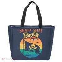 Funny Pirate Freebooter Buccaneer Caribbean Adventure Tote Bag thumb 0