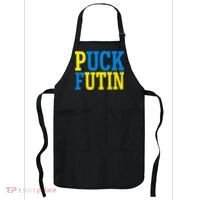 Funny Puck Futin Stand WIth Ukraine Apron thumb 0