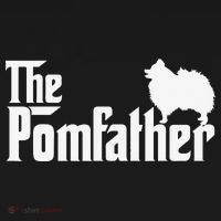 Funny Pomeranian Father Dad The Pom Father Dog Lover T-Shirt thumb 7