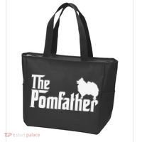 Funny Pomeranian Father Dad The Pom Father Dog Lover Tote Bag thumb 3