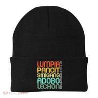 Filipino Philippine Food Lumpia Pancit Sinigang Adobo Lechon Beanie thumb 0