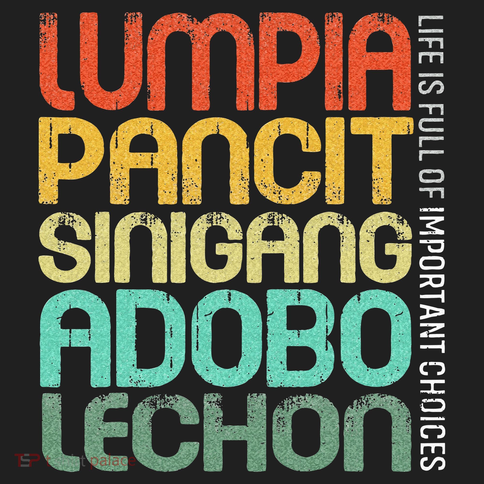 Filipino Philippine Food Lumpia Pancit Sinigang Adobo Lechon Beanie
