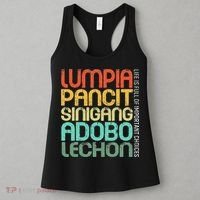 Filipino Philippine Food Lumpia Pancit Sinigang Adobo Lechon Women's Tank Top thumb 3