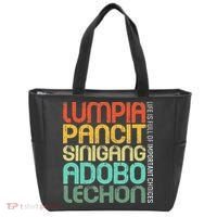 Filipino Philippine Food Lumpia Pancit Sinigang Adobo Lechon Tote Bag thumb 0