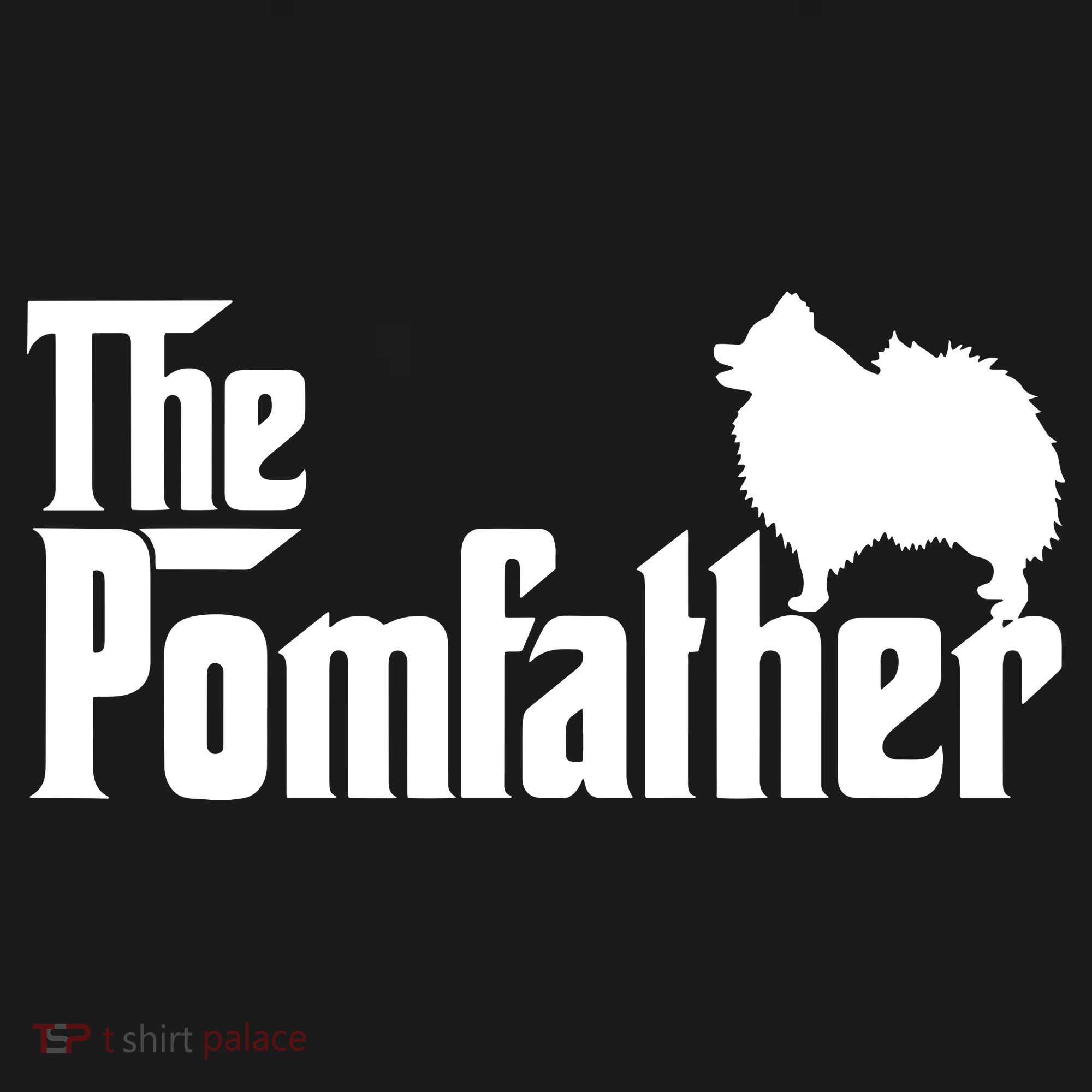 Funny Pomeranian Father Dad The Pom Father Dog Lover Women's Hoodie