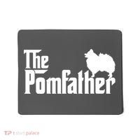 Funny Pomeranian Father Dad The Pom Father Dog Lover Mousepad thumb 0