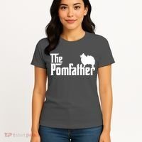 Funny Pomeranian Father Dad The Pom Father Dog Lover Women's T-Shirt thumb 4