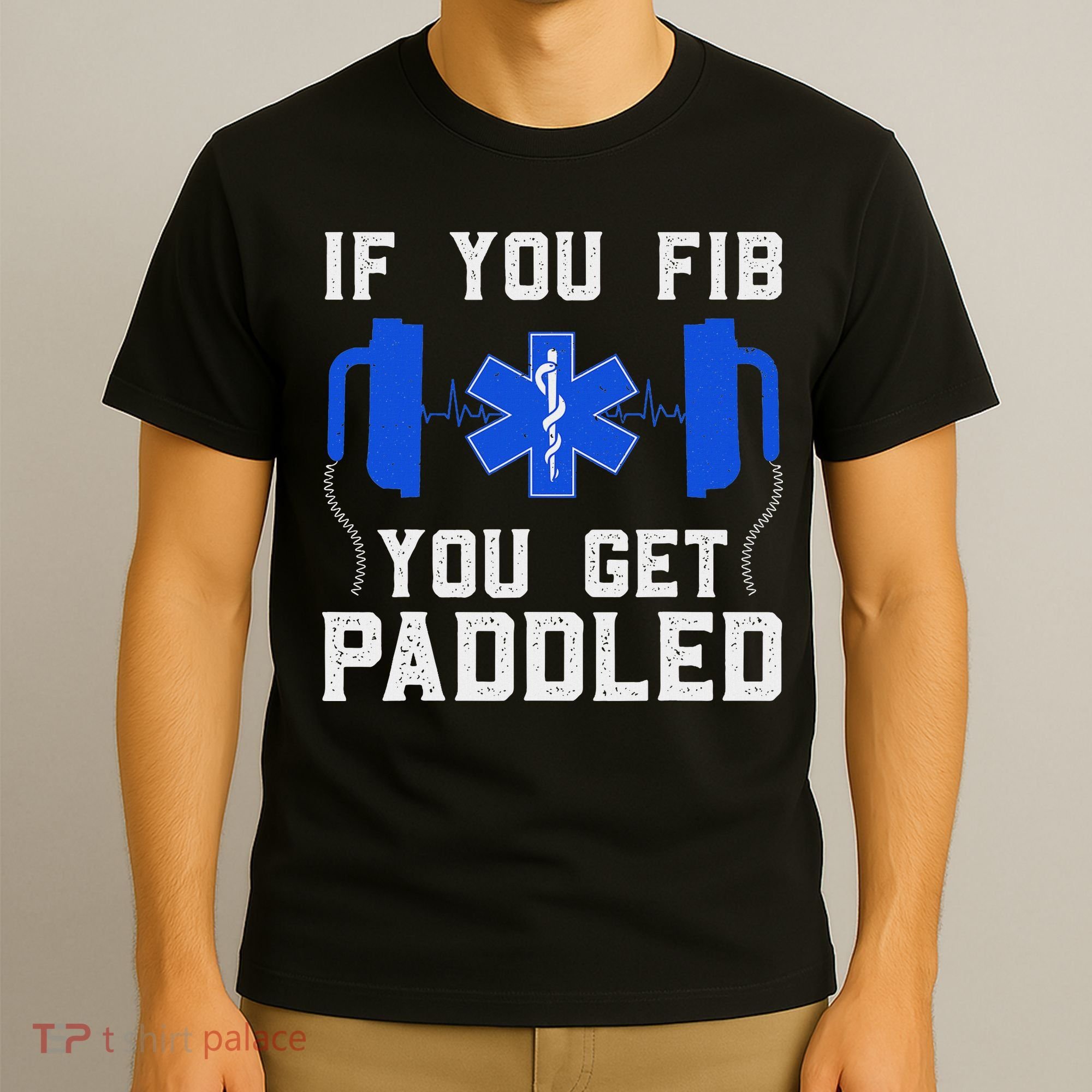 Funny Paramedic For Women Fib Emt Er Icu Nurse Medical T-Shirt