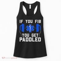 Funny Paramedic For Women Fib Emt Er Icu Nurse Medical Women's Tank Top thumb 0