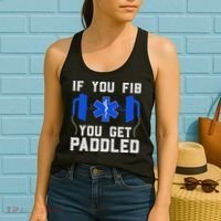 Funny Paramedic For Women Fib Emt Er Icu Nurse Medical Women's Tank Top thumb 2
