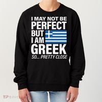 Funny Perfect Greek Flag I Love Greece Women's Sweatshirt thumb 0