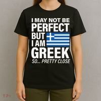 Funny Perfect Greek Flag I Love Greece T-Shirt thumb 4