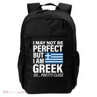 Funny Perfect Greek Flag I Love Greece Backpack thumb 0