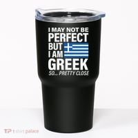 Funny Perfect Greek Flag I Love Greece Tumbler thumb 0
