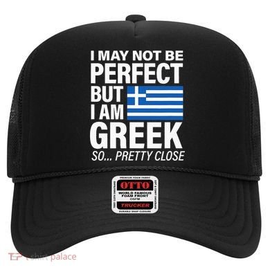 Funny Perfect Greek Flag I Love Greece Hat