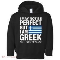 Funny Perfect Greek Flag I Love Greece Toddler Hoodie thumb 0