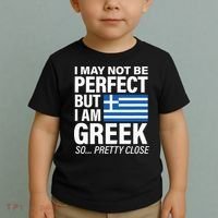 Funny Perfect Greek Flag I Love Greece Toddler T-Shirt thumb 2
