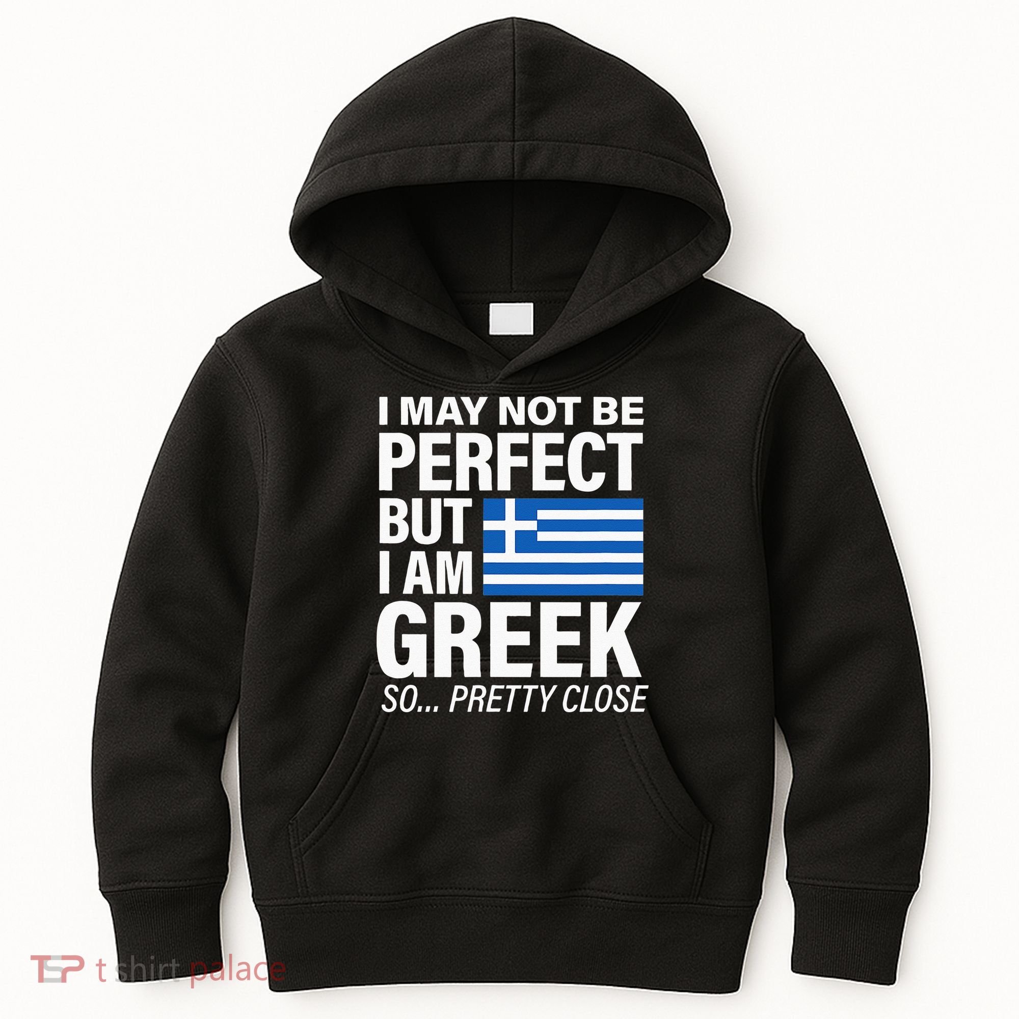 Funny Perfect Greek Flag I Love Greece Kids Hoodie