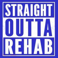 Funny Patient Get Well Gag Gift Straight Outta Rehab Cute Gift Sweatshirt thumb 3