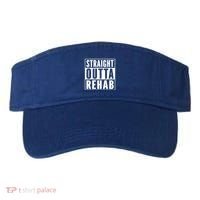 Funny Patient Get Well Gag Gift Straight Outta Rehab Cute Gift Visor thumb 0