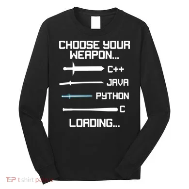 Funny Programmer Geek Java C Programming Long Sleeve Shirt